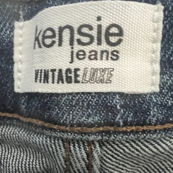 Kensie Jeans The Ella High Rise Straight Womens Sz 6/28 Blue Denim Casual City - Picture 3 of 7